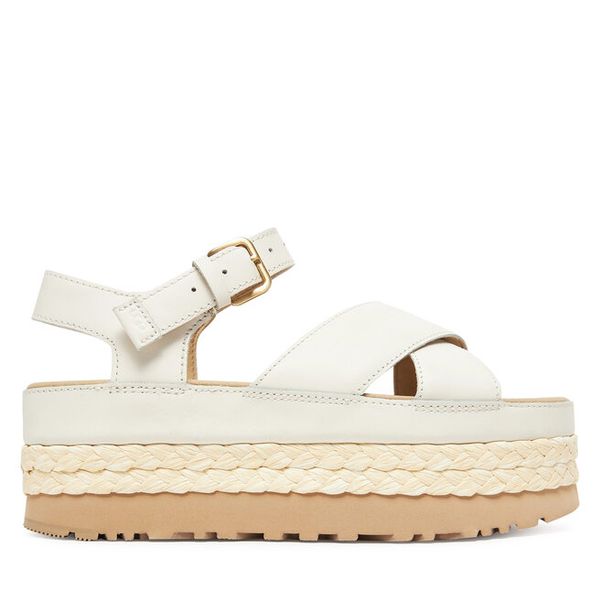 Sandały Ugg. Sandały UGG, bez wzorów, bez obcasa, na koturnie, bez zapięcia. Za 579.99 zł.