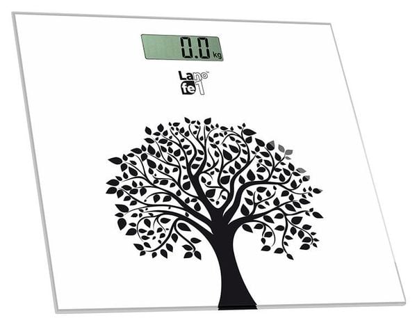 Lafe FitScale czarny. Czarne wagi łazienkowe Lafe. Za 39.00 zł.