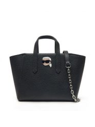 KARL LAGERFELD Torebka A1W30499 Czarny. Czarne torebki klasyczne KARL LAGERFELD, bez wzorów, ze skóry, bez dodatków. Za 639.99 zł.