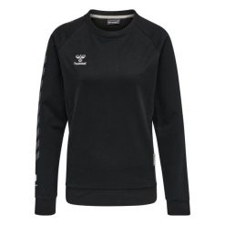 Damska bluza bawełniana Hummel Move Grid. Czarne bluzy bez kaptura Hummel, xl, bez wzorów, z bawełny, bez kaptura, na fitness i siłownię. Za 228.50 zł.