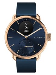 WITHINGS Smartwatch "ScanWatch 2" w kolorze złoto-granatowym rozmiar: onesize. Niebieskie, analogowe zegarki Withings, ze stali. Za 1,174.99 zł.