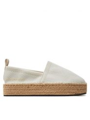 Calvin Klein Jeans Espadryle Platform Espadrille Uc YW0YW01377 Écru. Espadryle Calvin Klein Jeans, bez wzorów, z jeansu, bez obcasa. Za 279.99 zł.