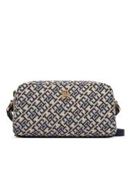 Tommy Hilfiger Torebka Th Grace Camera Bag Jacquard AW0AW18864 Granatowy. Niebieskie listonoszki Tommy Hilfiger, bez wzorów, z materiału, bez dodatków. Za 489.99 zł.