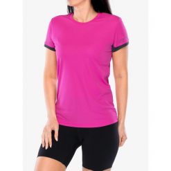 Koszulka biegowa damska CMP Esten. Zielone t-shirty sportowe CMP, bez wzorów, bez ramiączek. Za 119.99 zł.