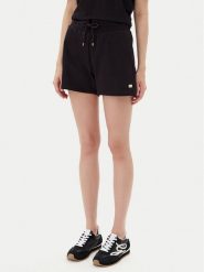 EA7 Emporio Armani Szorty sportowe 7W000079 AF13135 UC001 Czarny Regular Fit. Czarne szorty sportowe EA7 Emporio Armani, bez wzorów, z bawełny. Za 249.99 zł.