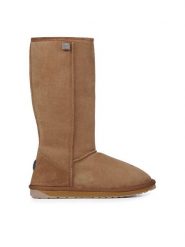 EMU Australia Śniegowce Platinum Stinger Slim Hi Wp20004 Brązowy. Brązowe śniegowce Emu Australia, bez wzorów, ze skóry, bez zapięcia. Za 939.99 zł.