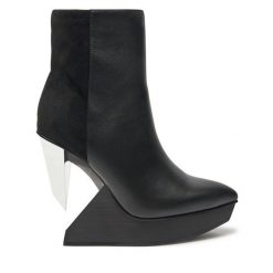 Botki United Nude. Czarne botki United Nude, bez wzorów, bez obcasa, na koturnie, bez zapięcia. Za 1,499.00 zł.