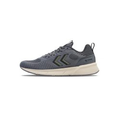 Buty do cross trainingu na sali Hummel Reach TR Flex. Szare buty treningowe Hummel, bez wzorów, bez zapięcia. W wyprzedaży za 274.50 zł.