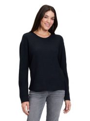 Betty Barclay Sweter w kolorze granatowym rozmiar: 42. Niebieskie swetry Betty Barclay, bez wzorów, bez ramiączek. Za 113.99 zł.