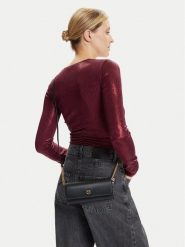 PINKO Torebka Love Tiny Brids Wallet C AI 25-26 PCPL 103765 A0F1 Czarny. Czarne listonoszki Pinko, bez wzorów, ze skóry, bez dodatków. Za 549.99 zł.