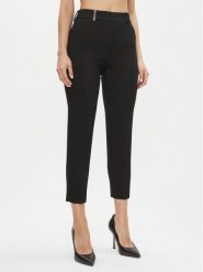 Peserico Spodnie materiałowe P04763 Czarny Regular Fit. Czarne spodnie materiałowe Peserico, bez wzorów, z materiału. Za 1,099.00 zł.