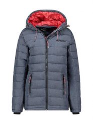 Canadian Peak Płaszcz pikowany "Astaneak" w kolorze granatowym rozmiar: S. Niebieskie płaszcze Canadian Peak, s, bez wzorów, bez kaptura. Za 266.03 zł.