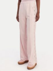 Adidas Spodnie dresowe Firebird Lace KC6444 Różowy Loose Fit. Czerwone spodnie sportowe adidas, bez wzorów, z bawełny. Za 319.99 zł.