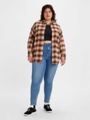 Levi´s Dżinsy - Skinny fit - w kolorze niebieskim rozmiar: W42/L29. Niebieskie jeansy l, z aplikacjami, ze skóry, klasyczne, z podwyższonym stanem. Za 105.88 zł.