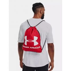 Plecak worek miejski UNDER ARMOUR Ozsee Sackpack 12L. Czerwone plecaki Under Armour, bez wzorów, bez dodatków. Za 59.99 zł.