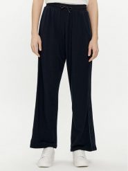 Tommy Hilfiger Spodnie dresowe UW0UW04771 Granatowy Relaxed Fit. Niebieskie spodnie dresowe Tommy Hilfiger, bez wzorów, z dresówki. Za 219.99 zł.