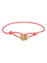 Liebeskind Bransoletka z elementem ozdobnym rozmiar: onesize. Czerwone bransoletki Liebeskind, ze stali. Za 86.99 zł.