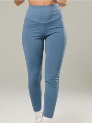 Legginsy sportowe Gym Hard - niebieski. Niebieskie legginsy Sinsay, bez wzorów, sportowe. Za 29.99 zł.