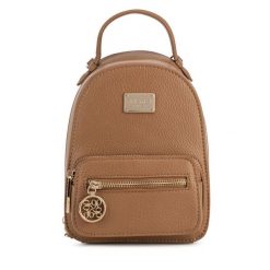Plecak Nine West. Brązowe plecaki Nine West, bez wzorów, bez dodatków. Za 229.99 zł.