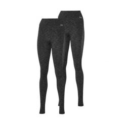 Spodnie termiczne damskie Premium 2 szt. Czarne spodnie narciarskie HEAT KEEPER, bez wzorów, z materiału, narciarskie. Za 205.45 zł.