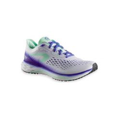 Buty Do Biegania Damskie Kiprun Kd Light Biało-Niebieskie. Białe buty do biegania KALENJI, bez wzorów, z gumy, bez zapięcia, do biegania. Za 279.99 zł.