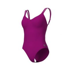 Strój kąpielowy damski jednoczęściowy sportowy na basen Arena Bodylift. Fioletowe stroje jednoczęściowe Arena, bez wzorów, sportowe. Za 129.99 zł.