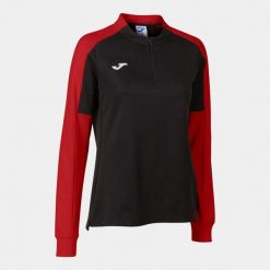 Bluza do piłki nożnej damska Joma Eco Championship. Czarne bluzy Joma, xl, bez wzorów, z materiału, bez ramiączek, bez kaptura. Za 163.50 zł.