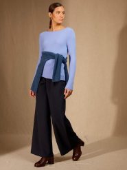 Perfect Cashmere Kaszmirowy sweter "Criou" w kolorze błękitnym rozmiar: XXL. Niebieskie swetry Perfect Cashmere, xxl, bez wzorów, z kaszmiru, bez ramiączek. Za 339.99 zł.