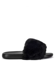 DeeZee Klapki WFA2783-1 Czarny. Czarne klapki DeeZee, bez wzorów, z syntetyku, bez obcasa, bez zapięcia. Za 59.99 zł.