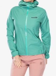 Kurtka przeciwdeszczowa damska Inov-8 Stormshell FZ V2. Zielone kurtki do biegania Inov-8, m, bez wzorów, z materiału, bez kaptura, do biegania. Za 373.99 zł.