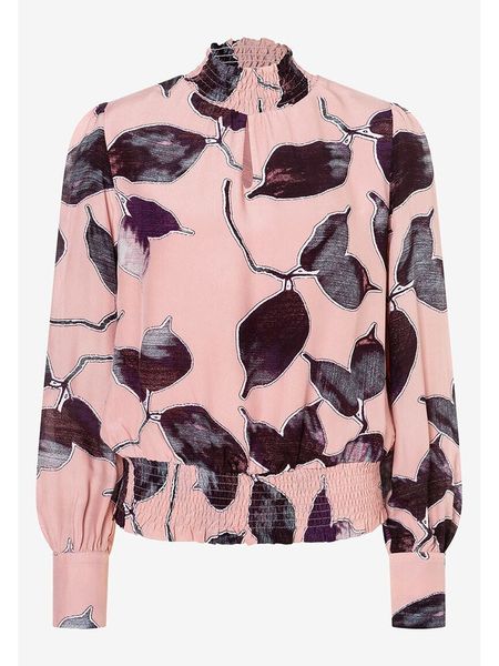 More & More Bluzka w kolorze jasnoróżowym rozmiar: 34. Różowe bluzki More & More, s, bez wzorów, z wiskozy, klasyczne, bez kołnierzyka, bez ramiączek. Za 91.77 zł.