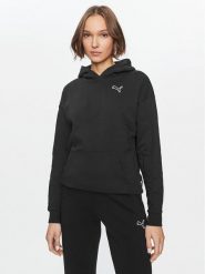 Puma Bluza Better Essentials 675988 Czarny Comfort Fit. Czarne bluzy Puma, m, bez wzorów, z bawełny, bez kaptura. Za 159.99 zł.