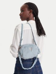 Guess Torebka J6BZ18 W3992 Niebieski. Niebieskie torebki klasyczne Guess, z aplikacjami, bez dodatków. Za 264.99 zł.
