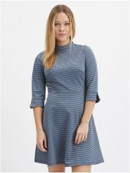 Orsay Sukienka w kolorze niebieskim rozmiar: 38. Niebieskie sukienki Orsay, bez wzorów, bez kołnierzyka, bez ramiączek, mini. Za 74.46 zł.