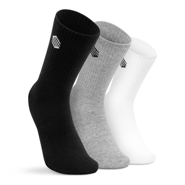 Skarpety sportowe Lifestyle unisex SIROKO Step. Białe skarpetki SIROKO, bez wzorów, z bawełny. Za 33.00 zł.