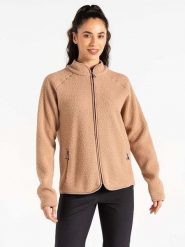 Dare 2b Kurtka polarowa "Excursion" w kolorze beżowym rozmiar: 46. Brązowe kurtki Dare 2b, bez wzorów, z polaru, bez kaptura. Za 117.73 zł.