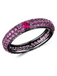 Les Favorites Srebrny pierścionek z cyrkoniami rozmiar: 58. Czarne pierścionki Les Favorites, z cyrkonią, srebrne. Za 108.99 zł.