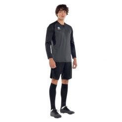 Szorty Errea Impact 3.0. Czarne szorty sportowe ERREA, bez wzorów. Za 166.50 zł.