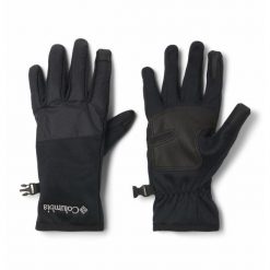 Rękawiczki zimowe turystyczne damskie Columbia W Cloudcap Fleece Glove. Czarne rękawiczki Columbia, bez wzorów, sportowe. Za 138.99 zł.