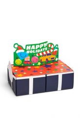 Happy Socks skarpetki Holiday Vibes 4-pack. Skarpetki Happy Socks, bez wzorów. W wyprzedaży za 114.99 zł.