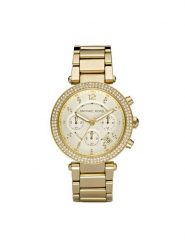 Michael Kors Zegarek Parker MK5354 Złoty. Żółte zegarki Michael Kors, złote. Za 1,209.00 zł.