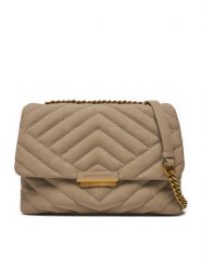 Armani Exchange Torebka XW000355 AF12448 U1145 Beżowy. Brązowe kopertówki Armani Exchange, bez wzorów, ze skóry, wizytowe, bez dodatków. Za 589.99 zł.