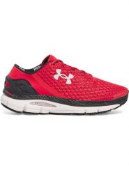 Under Armour Buty w kolorze czerwono-czarnym do biegania rozmiar: 43. Czerwone buty do biegania Under Armour, bez wzorów, z materiału, bez zapięcia, do biegania. Za 339.00 zł.