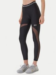 Under Armour Legginsy HeatGear® 6010009 Czarny Slim Fit. Czarne legginsy Under Armour, bez wzorów, z syntetyku, sportowe. Za 199.99 zł.