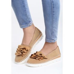 Beżowe Mokasyny Comeback. Espadryle marki Born2be. Za 59.99 zł.