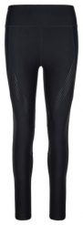 Damskie legginsy do biegania KILPI GEARS-W. Czarne legginsy Kilpi, bez wzorów, z materiału, wakacyjne. Za 215.49 zł.
