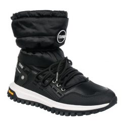 Buty Śniegowce damskie COLMAR WARMER PLAIN wodoodporne ocieplane. Czarne trekkingi Colmar, bez wzorów, z materiału, bez zapięcia, trekkingowe. Za 249.00 zł.