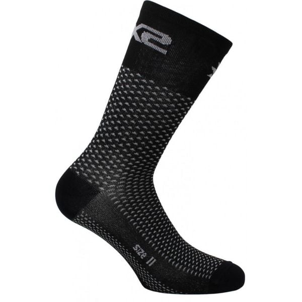 Skarpety rowerowe Short Logo. Czarne skarpetki SIXS, bez wzorów, ze skóry. Za 133.00 zł.