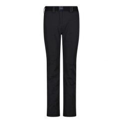 Spodnie narciarskie dla kobiet CMP. Czarne spodnie narciarskie CMP, bez wzorów, narciarskie. W wyprzedaży za 651.85 zł.