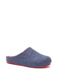 Comfortfusse Wełniane kapcie w kolorze granatowym rozmiar: 42. Niebieskie kapcie Comfortfüße, bez wzorów, z materiału. Za 260.99 zł.